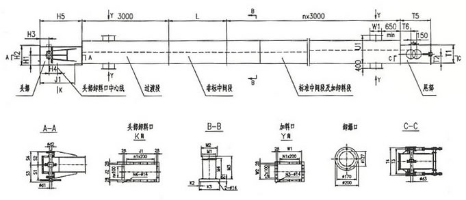 電廠埋刮板輸粉機